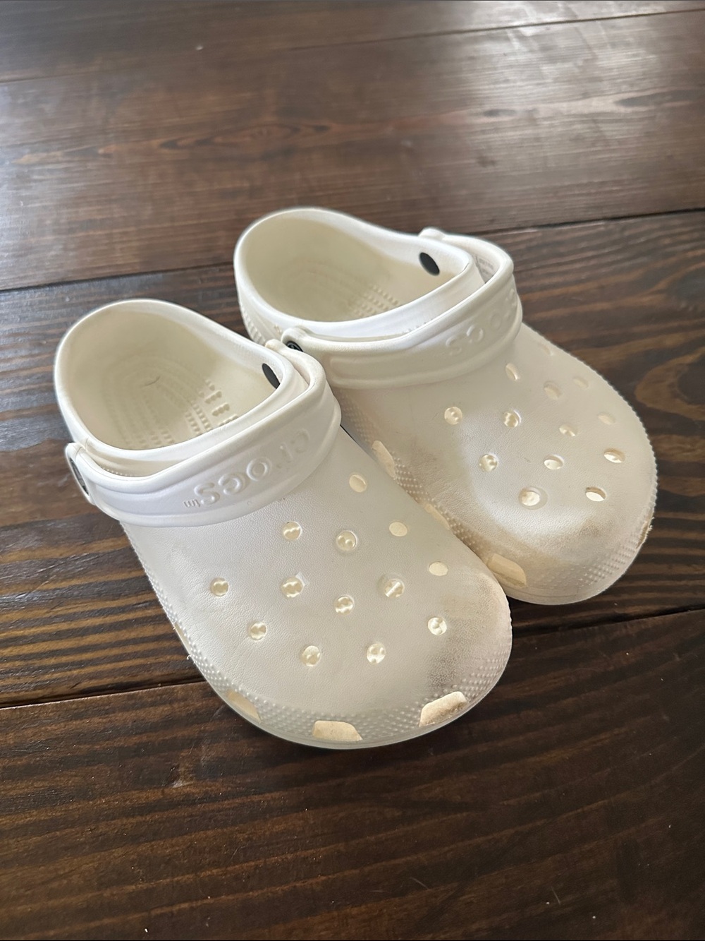 CROCS Kids' Classic Clog - White